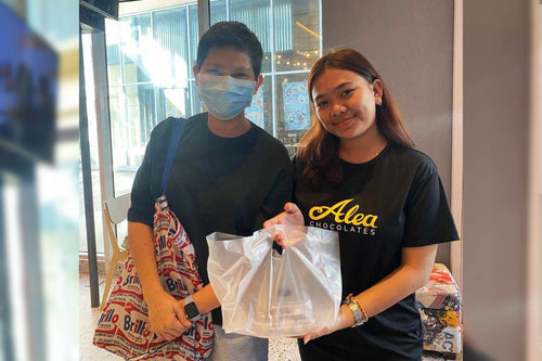 Alea Chocolates Visits Naga – Exclusive Delivery for Bicol Chocolate Lovers